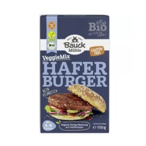 Mix Vegan pentru Burger din Ovaz, Fara Gluten Bio, 150g, BauckHof Biogama