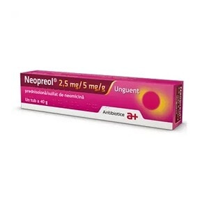 Unguent Neopreol 2,5 mg/5 mg, farmacii, tratament dureri, rapid și eficient.