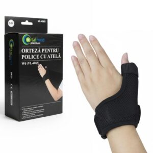 Ortoses pentru încheietură. Orteza pentru încheietură cu velcro, suport și stabilitate eficientă.