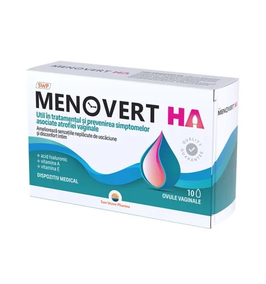 Menvert HA. Tratament pentru simptomele atrofiei vaginale.