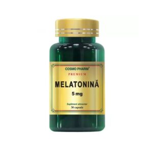 Premium Melatonina 5 mg, 30 Capsule, Cosmopharm