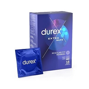 Prezervative Durex Extra Safe, protecție sporită pentru confort și siguranță.