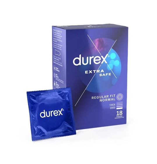 Prezervative Durex Extra Safe, protecție sporită pentru confort și siguranță.