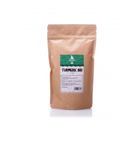 Pulbere de Turmeric Bio, 125g, Nature's Sense