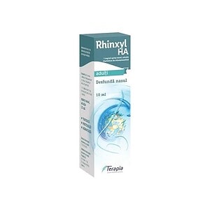 Rhinxyl HA. Tratament pentru nas uscat și iritat, hidratare și confort nazal.