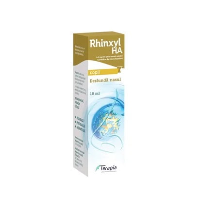 Picături nas pentru copii - Rhinxyl, 10 ml, Farmacia Morpheus.