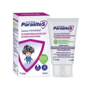 Sampon Tratament Impotriva Paduchilor Santaderm, Pieptene Cadou, 150 ml, Viva Pharma