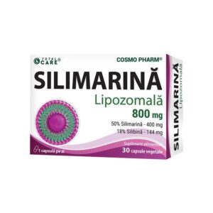 Capsule Silimarină, sprijin pentru sănătate hepatică, farmacia Morpheus.