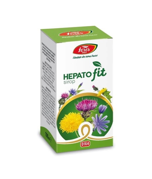 Sirop natural pentru sănătatea ficatului, cu plante medicinale.
