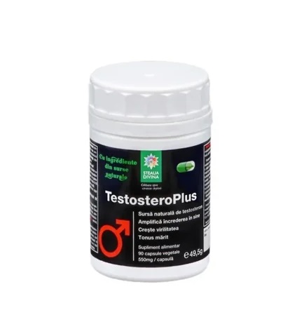 Testostero Plus 500mg, 90 Capsule, Steaua Divina