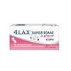 Supozitoare Glicerina Copii 4Lax Supozitoare cu glicerină pentru copii, 12 bucăți, pentru evacuare intestinală.