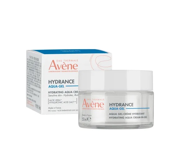 AVENE Crema Hidratanta pentru Fata, Aqua Gel Hydrance, 50 ml
