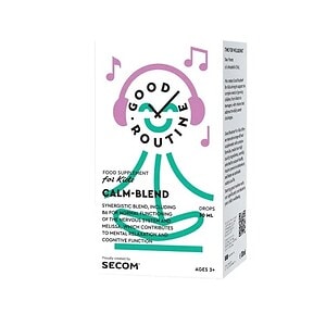 Blend Good Routine, 30 ml, Secom Supliment alimentar pentru rutina zilnică de relaxare și echilibru.