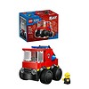Camionetă de pompieri Lego City, 67 piese, ideală pentru joacă și dezvoltarea creativității.