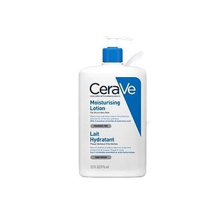 Lotiune hidratanta CeraVe pentru fata si corp, pentru piele uscata si foarte uscata, 976 ml.