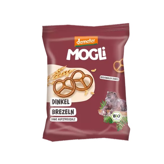 Covrigei Bio Brezeln, 50 g, Mogli