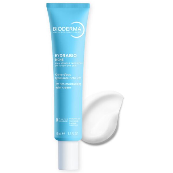 Crema Intens Hidratanta pe Baza de Apa Hydrabio Riche, 40 ml, Bioderma