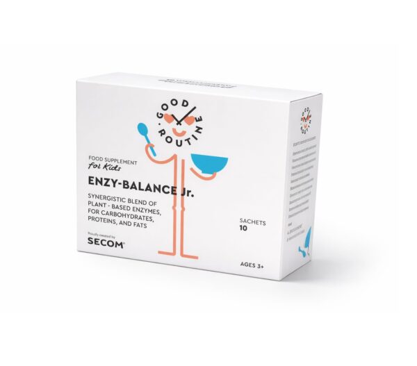 Balance Jr. pentru digestie și sănătate intestinală, 10 plicuri de 2.5g, formulat pentru copii, de l.