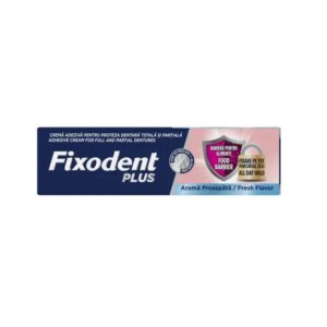 Fixodent Crema Adeziva pentru Proteza Dentara Plus Food Barrier Fresh, 40 g, Procter & Gamble