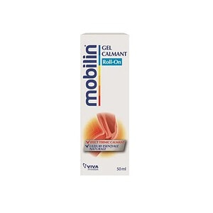 Gel calmant pentru dureri de gât, Mobilig, 50 ml, cu efecte naturale și rapid de acțiune.