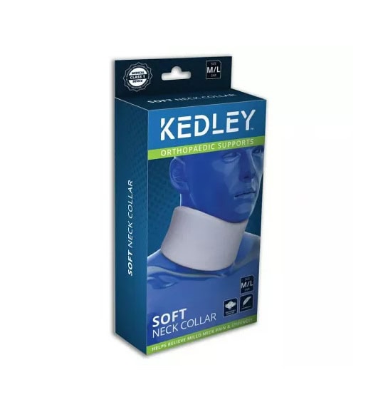 Guler cervical moale KED046, M/L pentru suport și confort.