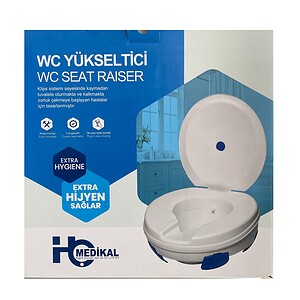 Inaltator de toaleta fara capac, 12cm, HC906, HCMedikal pentru igienă și confort.