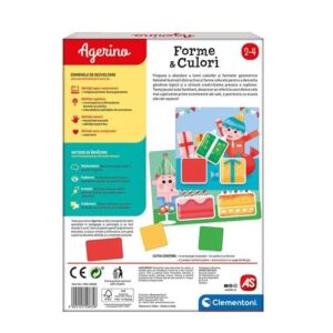 Joc Educativ Forme si Culori Agerino, Clementoni