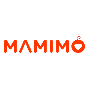 Logo MAMIMO, magazin online pentru produse pentru bebeluși și mame.