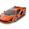 Masina cu Telecomanda Lamborghini Sian Portocaliu, Scara 1 la 24, Rastar