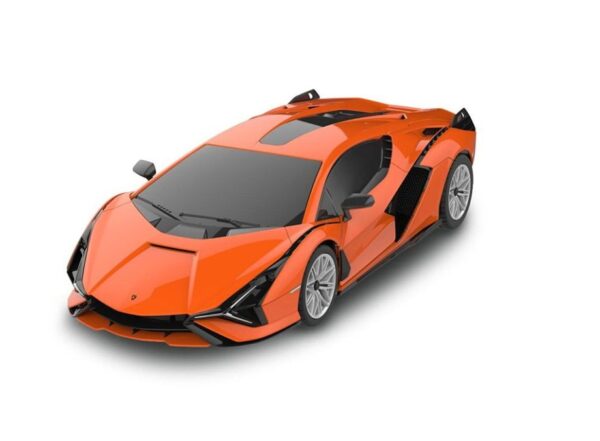 Masina cu Telecomanda Lamborghini Sian Portocaliu, Scara 1 la 24, Rastar