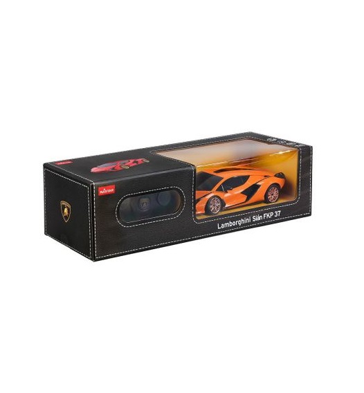 Masina cu Telecomanda Lamborghini Sian Portocaliu, Scara 1 la 24, Rastar