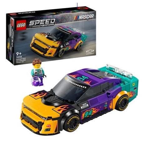 Camion Lego Chevrolet Camaro ZL1, piese pentru copii, ideal pentru colecție și joacă.