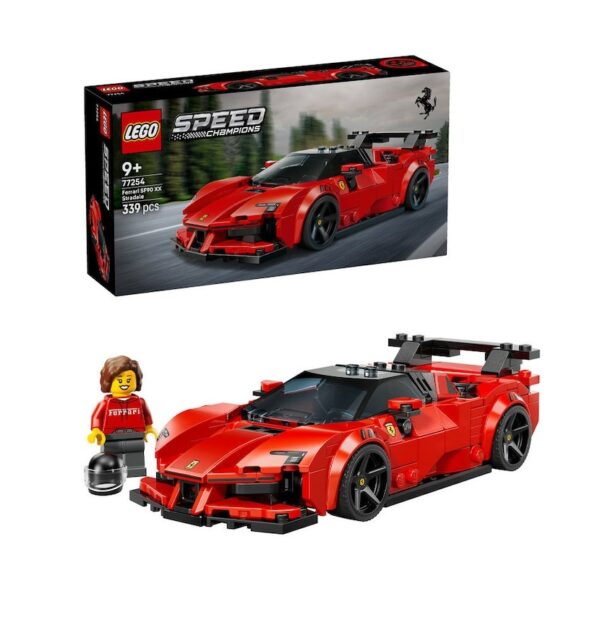 Mașinuță Lego McLaren W1, 287 piese, Speed Champions, ideală pentru colecție și jocuri creative.