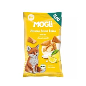 Mini Pernute Crocante Bio, Crema de Cocos si Lamaie, 30 g, Mogli