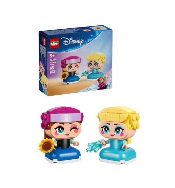 Miniprintesele Anna si Elsa, 65 Piese, Lego Disney