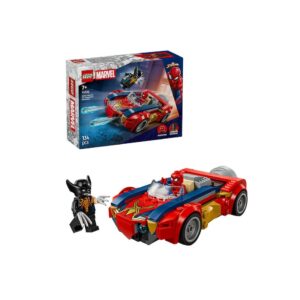 Omul Paianjen in Masina vs Wolverine Venomizat, 134 Piese, Lego Marvel