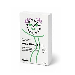Jeleuri Pure Omega-3 Junior pentru copii, susțin dezvoltarea sănătoasă și sistemul imunitar. Ideal p.