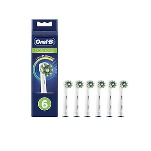 Periuțe de dinți electrice Oral-B Cross Action, pachet cu 6 bucăți, pentru o igienă orală eficientă.
