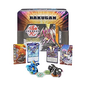 Figurina Bakugan Baku-Tin Sectanoid, jucărie de colecție pentru copii.