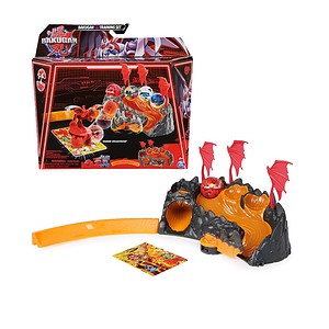 Set de Antrenament Bakugan Titanium Dragonoid cu accesorii și carduri de joc.