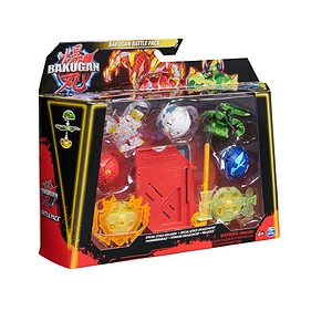 Set de luptă Bakugan pentru jocuri cu figurine și accesorii.