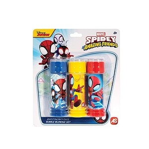 Set de baloane de săpun Spidey și prietenii săi, jucărie colorată pentru copii.