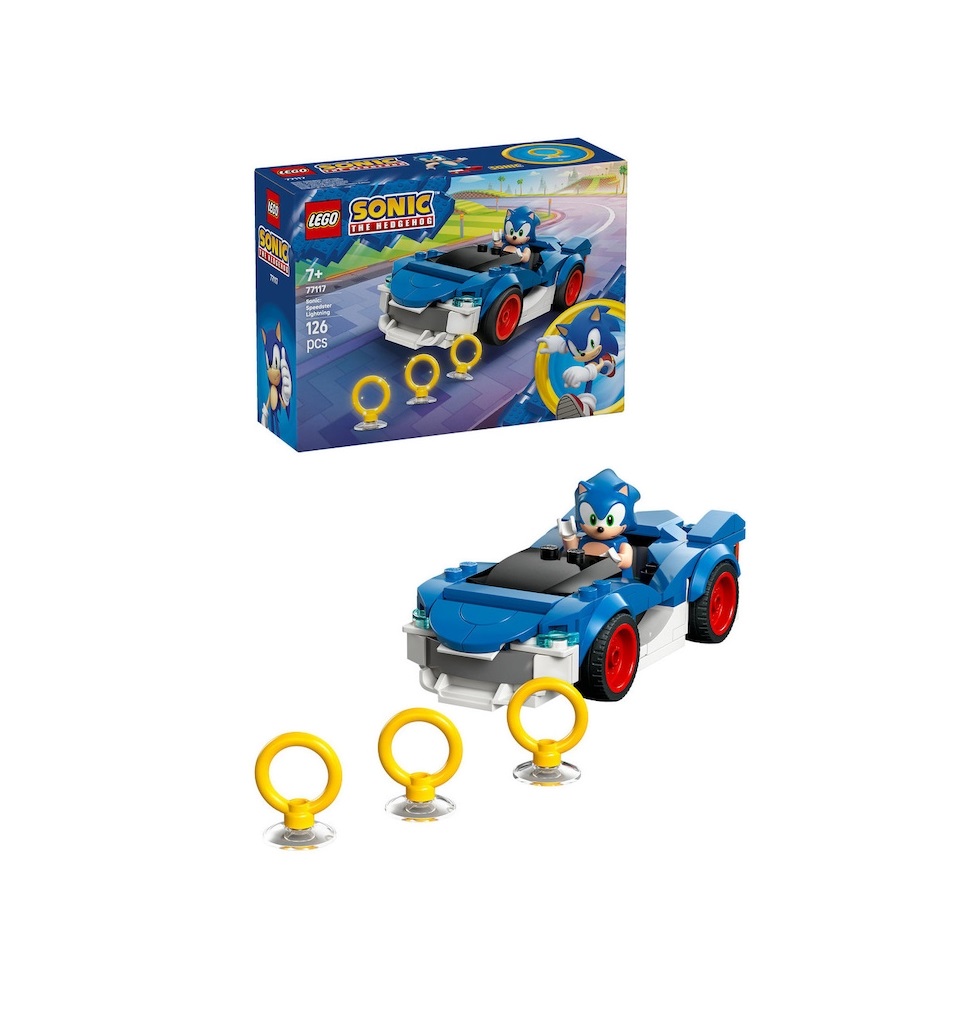 Sonic: Speedster Lightning, 126 Piese, Lego Sonic