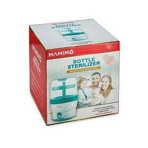 Sterilizator electric pentru biberoane, model BS1001, de înaltă eficiență, ideal pentru sterilizarea.