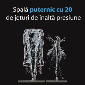 Sterilizator și uscător de biberoane Baby Brezza, negru, pentru curățare eficientă.