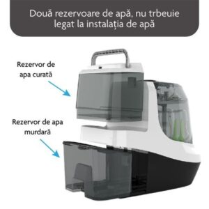 Sterilizator biberoane Baby Brezza cu rezervor de apă și uscare.
