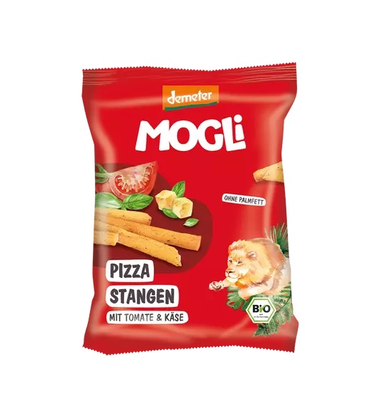 Sticks Bio cu Verdeturi pentru Pizza, 75 g, Mogli