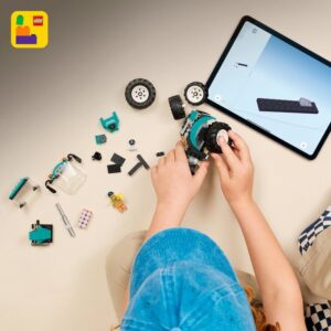 Tractor Lego City, 204 piese, asamblare pentru copii și colecționari.
