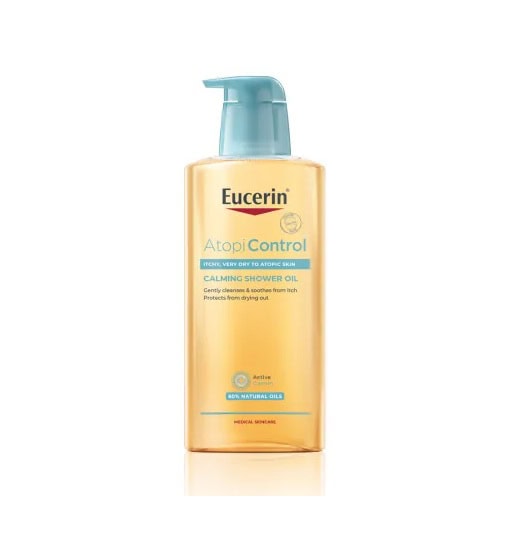 Ulei de dus AtopiControl Eucerin pentru piele sensibilă și atopie, 400 ml.