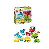 Vehicule Lego Duplo pentru copii, set creativ cu 42 piese pentru construcție și joacă.
